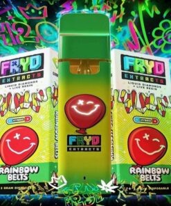 Rainbow Belts Fryd Disposable – 2G Hybrid Liquid Diamonds + Live Resin