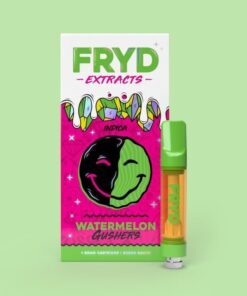 Watermelon Gushers Fryd Carts – 85% THC – Indica Vape Cartridge