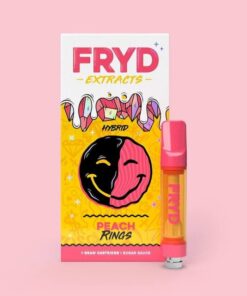 Peach Rings Fryd Carts – 85% THC – Hybrid Vape Cartridge