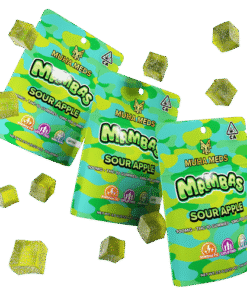 Muha Meds Sour Apple Gummies (3 packs)
