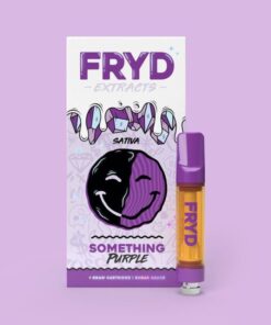 Something Purple Fryd Carts – 85% THC – Sativa Vape Cartridge