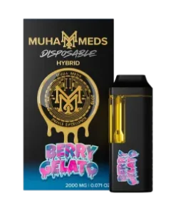 Berry Gelato Muha Meds Disposable