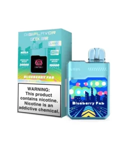 Geek Bar Strawberry Ice DigiFlavor LUSH 20K Disposable Vape