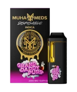 GRAND DADDY PURP Muha Meds Disposable