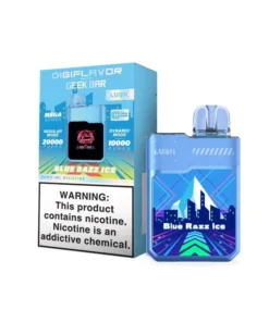 Geek Bar Blue Razz Ice DigiFlavor LUSH 20K Disposable Vape