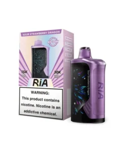 RIA NV30K Sour Strawberry Dragon – Geek Bar Disposable Vape