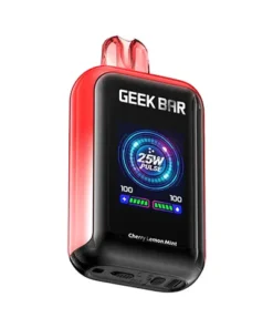 Geek Bar Cherry Lemon Mint Sky View 25K Puffs