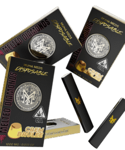Creme Brule Melted Diamonds Dispo (4 Pack box)
