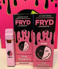 Pink Starburst Fryd Disposable – 2G Sativa Live Resin